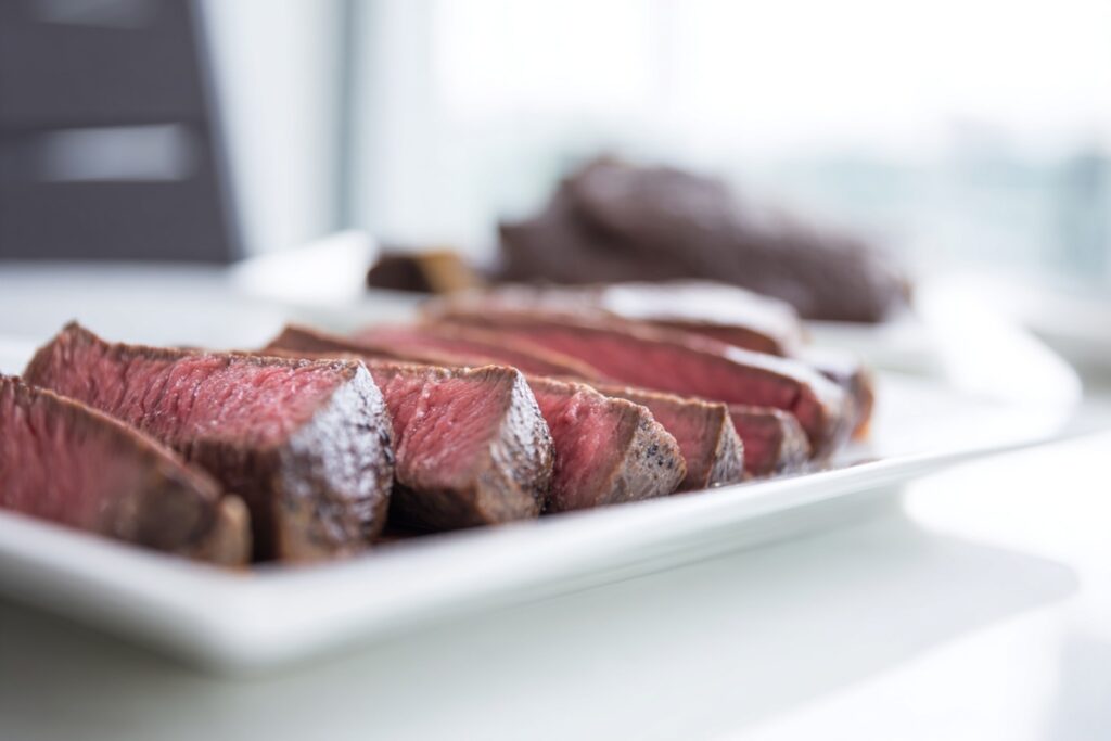sliced steak - best restaurants in las vegas