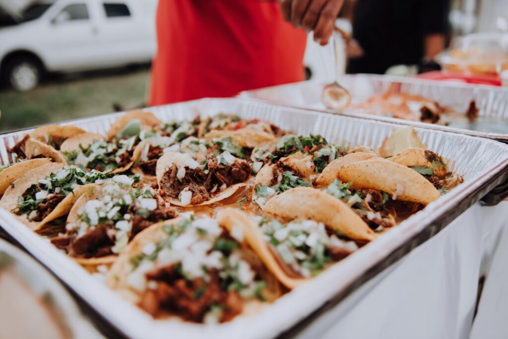 taco platter by unlv campus - where to eat by unlv